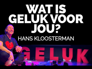 Voorstelling Hans Kloosterman: Geluk is je geboorterecht! op 15 november 2025