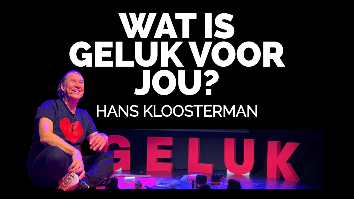 Voorstelling Hans Kloosterman: Geluk is je geboorterecht! op 15 november 2025